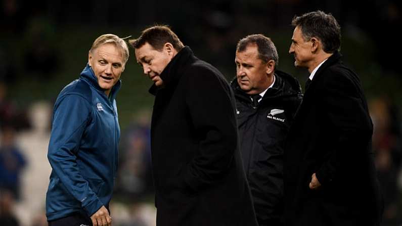 Joe Schmidt Rejected Approach From All Blacks Last Year