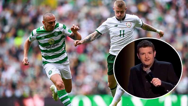 Kevin Bridges Gave 'Inspirational' Team Talk Before Celtic Vs Ireland Game