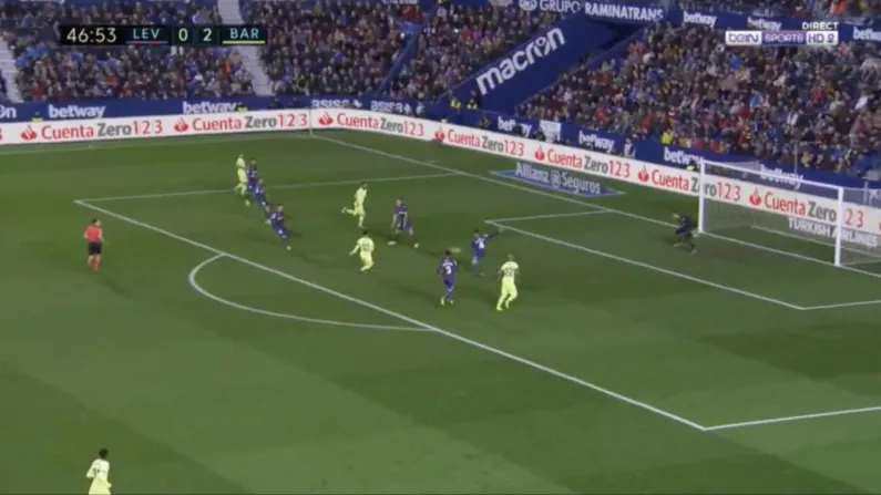 Watch: Lionel Messi Puts On An Absolute Masterclass Against Levante
