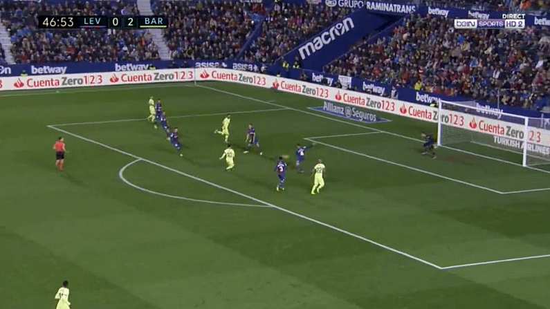 Watch: Lionel Messi Puts On An Absolute Masterclass Against Levante