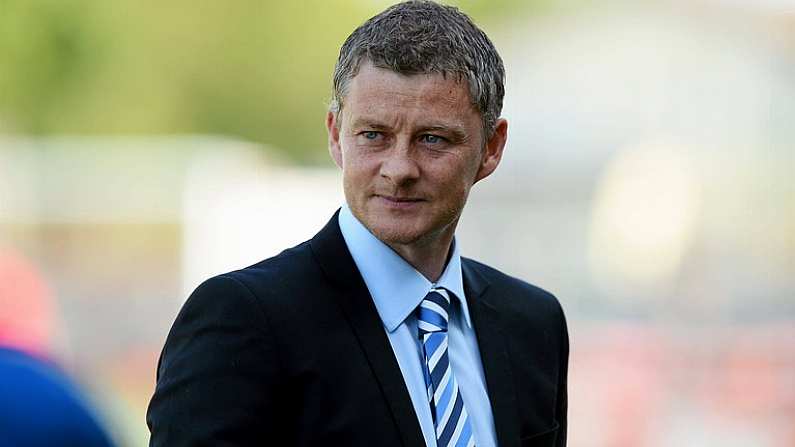 17 July 2013; Molde FK manager Ole Gunnar Solskjaer. UEFA Champions League Second Qualifying Round, First Leg, Sligo Rovers v Molde FK, The Showgrounds, Sligo. Picture credit: David Maher / SPORTSFILE