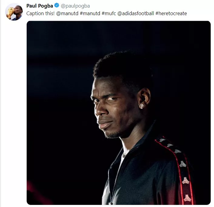 Deleted Paul Pogba tweet