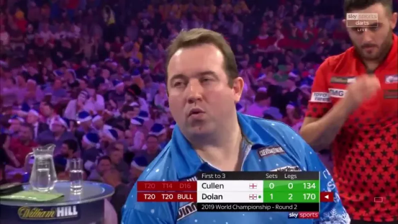 Fermanagh Man Rips It Up To Make Third Round At The Darts