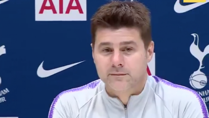 Watch: Spurs' Press Officer Gets Testy Over Man United Questions