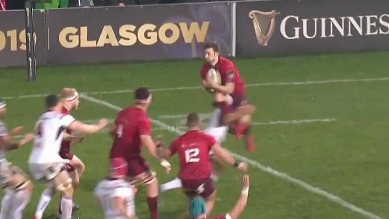 Watch: Robert Baloucoune Very Lucky To Escape Red In Opening Minute Of Munster Clash