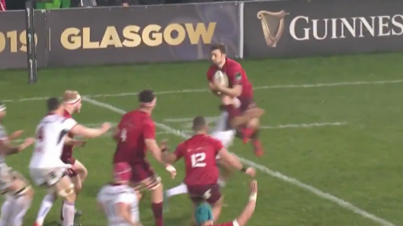 Watch: Robert Baloucoune Very Lucky To Escape Red In Opening Minute Of Munster Clash