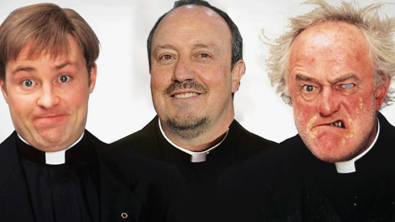 Rafael Benitez Professes His Love For Father Ted