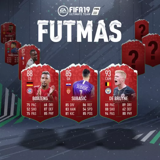 FIFA 19 FUTMAS Day 11: FUTMAS Rewards & futmas SBCs Revealed