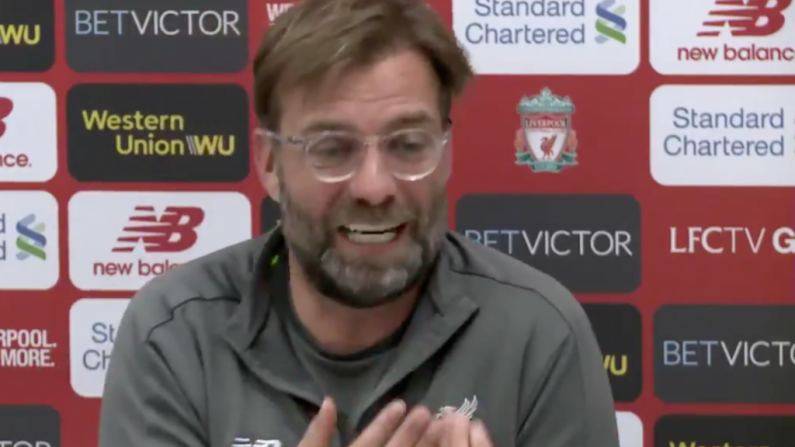 Jurgen Klopp Rails Against 'Bullshit' Liverpool Stat