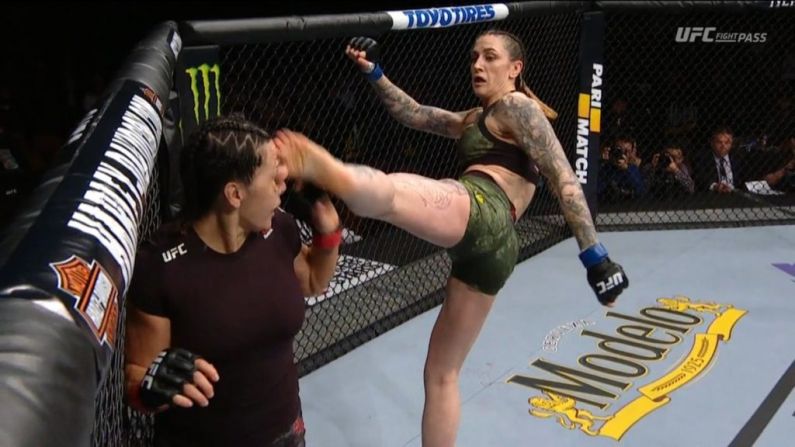Watch: Gruesome 'Toe To The Eye' Injury Costs Cat Zingano UFC Fight