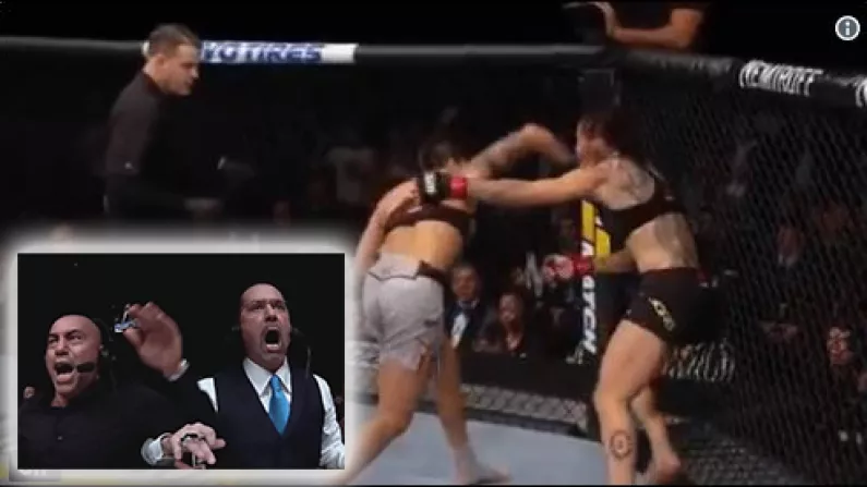 Watch: Amanda Nunes Destroys Cyborg To Claim UFC History