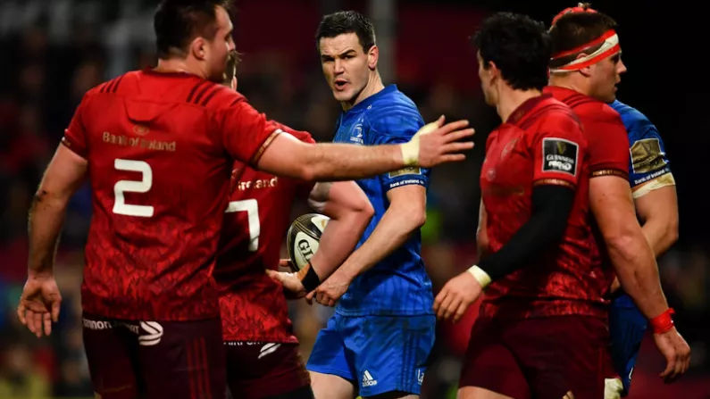 Johnny Sexton Gives His View On Leinster's First Half Cards