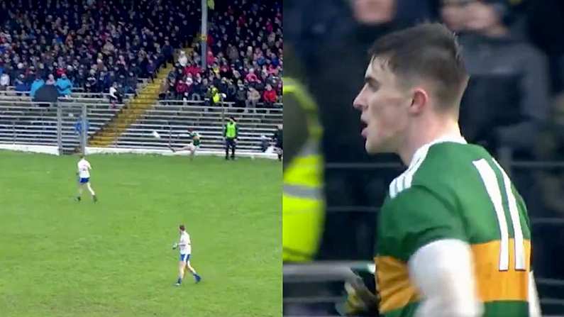 Watch: Sean O'Shea Scores Incredible Sideline Point In Kerry Win