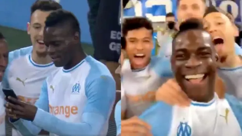 Watch: Classic Balotelli As He Pulls Off A Selfie Celebration For The Ages