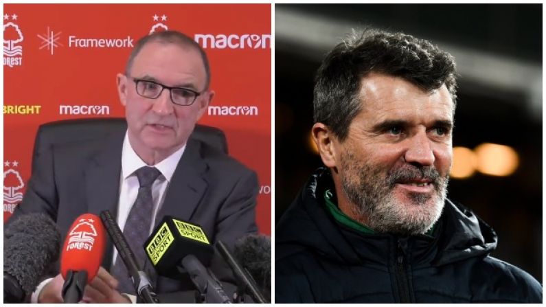 Martin O'Neill Wishes Forest Players 'Good Luck' Trying To Fine Roy Keane