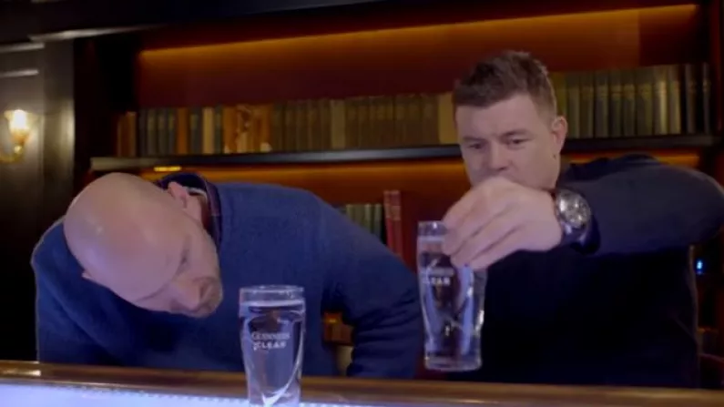 WATCH: Hilarious Outtakes From BOD And Lawrence Dallaglio 'Guinness Clear' Ad