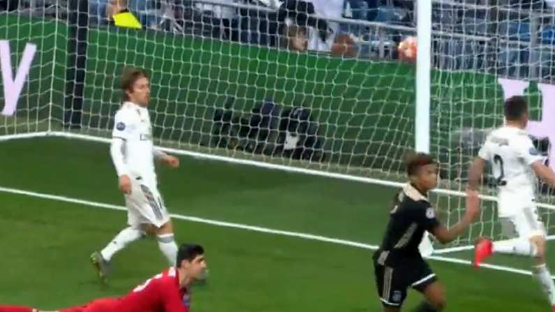 Watch: Ajax Stun Real Madrid With Two Goals Thanks To Sensational Skill