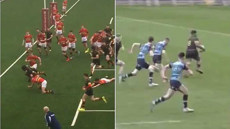 Watch: Ardscoil's Powerhouse Does It Again With Ruthless Try In Munster Schools Cup