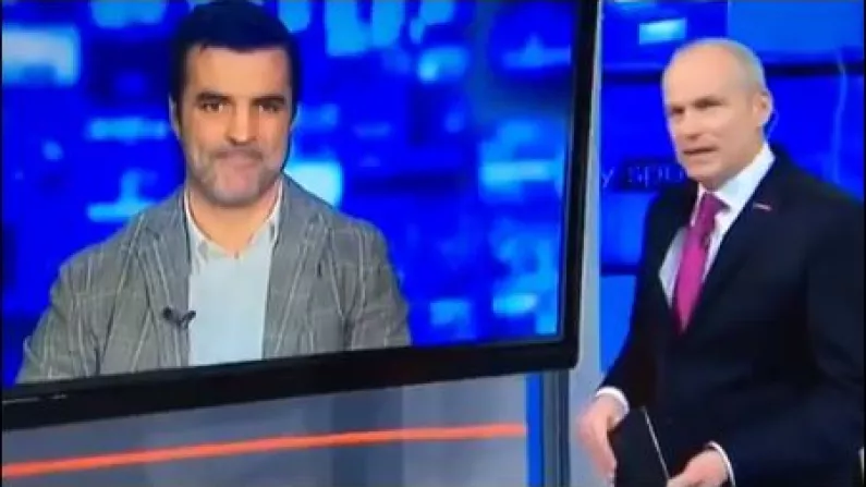 Watch: Brian Carney Gives Sky Sports Presenter Stern Irish Geography Lesson