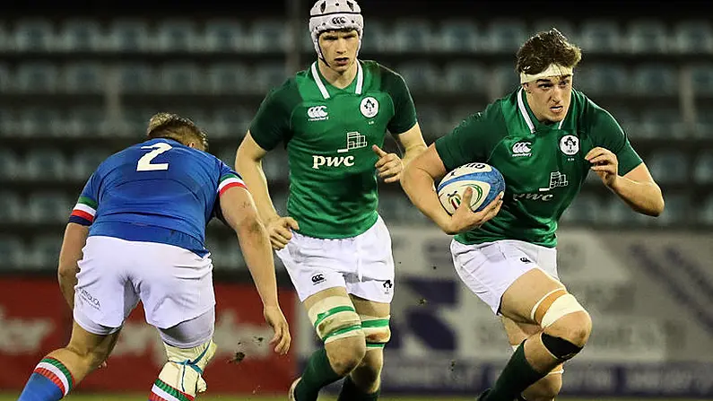 One Change As Ireland Under U20s Name Side To Face France