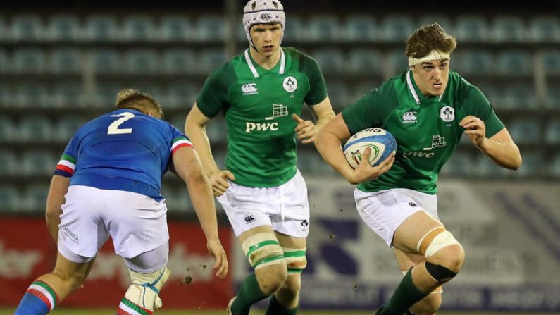 One Change As Ireland Under U20s Name Side To Face France