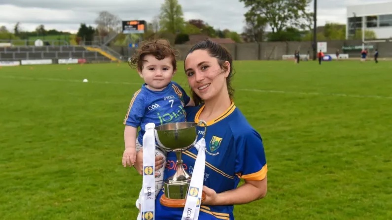 'You Can Do All Three - Working, Being A Mom, Playing Football'