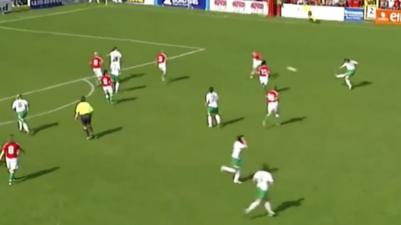 Watch: Who Forgot Katie Taylor Also Had A Great Right Foot?