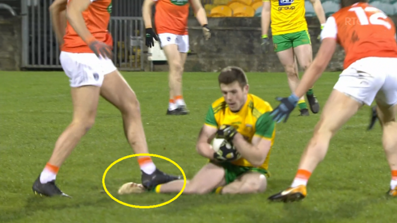 Armagh's Sheridan Hit With Retrospective Ban After Shocking Incident During Donegal Clash