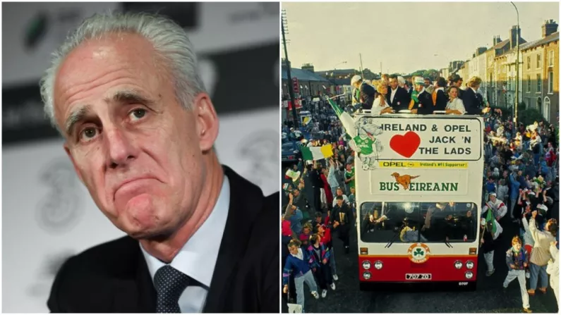Mick McCarthy Describes Mixed Feelings About Italia 90 On Late Late Show