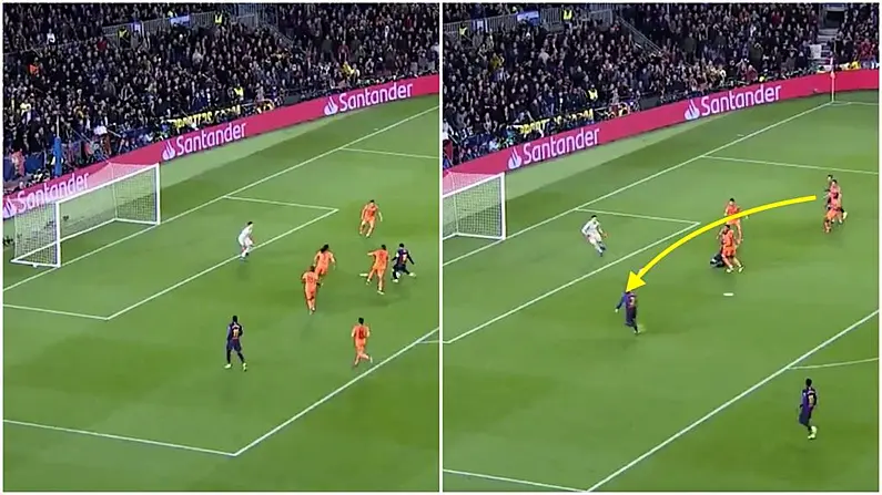 Watch: Lionel Messi Masterclass Leads Barcelona To Quarter Final