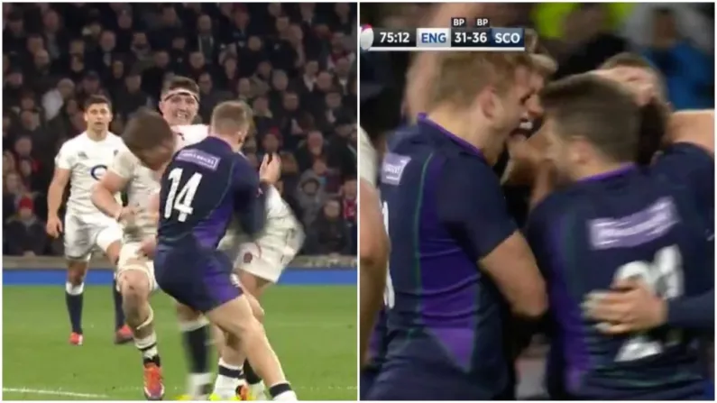 Watch: England And Scotland Play Out The Craziest Game Of All Time