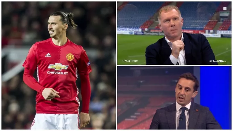 Zlatan Ibrahimovic Launches Attack On Manchester United's Class Of 92