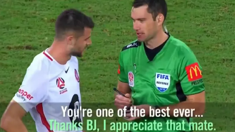 Watch: Cool Mic'd Up Ref Audio From Jared Gillett's Last A-League Game