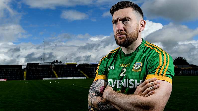 27 June 2017; Meath's Mickey Burke poses for a portrait at a media event ahead of their All Ireland Senior Championship Round 2A match against Sligo on Saturday at 6pm at Pairc Tailteann in Navan, Co. Meath. Photo by Ramsey Cardy/Sportsfile