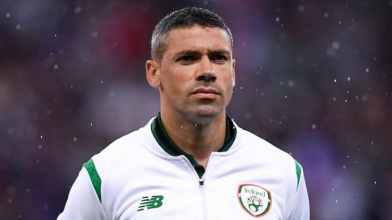 28 May 2018; Jonathan Walters of Republic of Ireland prior to the International Friendly match between France and Republic of Ireland at Stade de France in Paris, France. Photo by Stephen McCarthy/Sportsfile