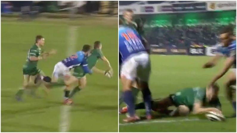Watch: Jack Carty Becomes Connacht's All-Time Top Scorer With Stunning Try