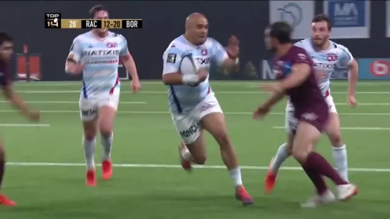 Watch: Zebo Sets One Up For Ryan And Scores Another For Racing 92
