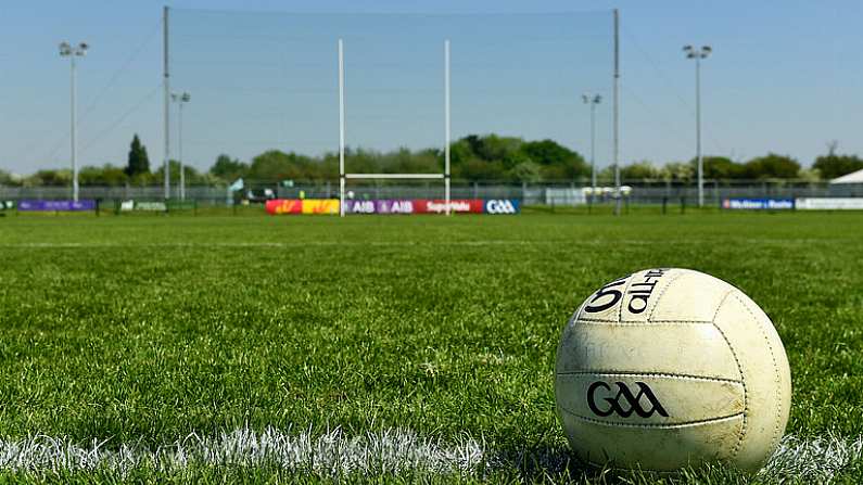 6 May 2018; A general view of the pitch prior to the Connacht GAA Football Senior Championship Quarter-Final match between London and Sligo at McGovern Park in Ruislip, London, England. Photo by Harry Murphy/Sportsfile