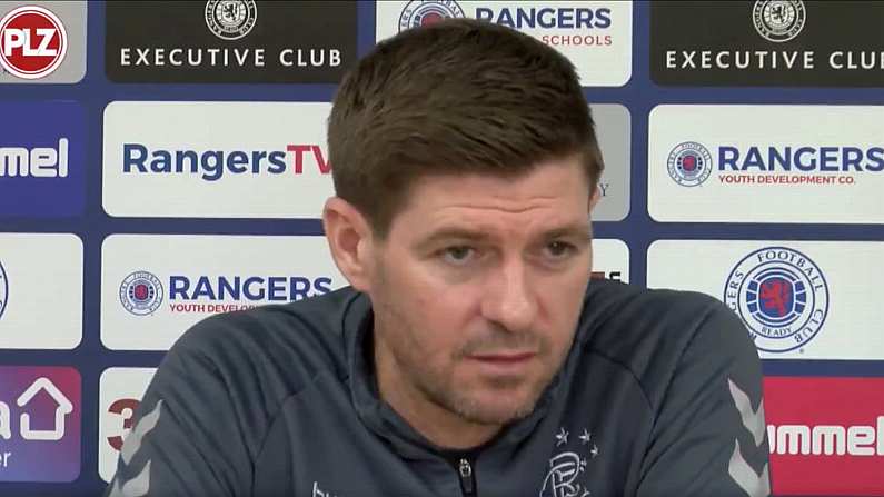 Watch: Steven Gerrard Backtracks On Previous Comments About Celtic Park Atmosphere