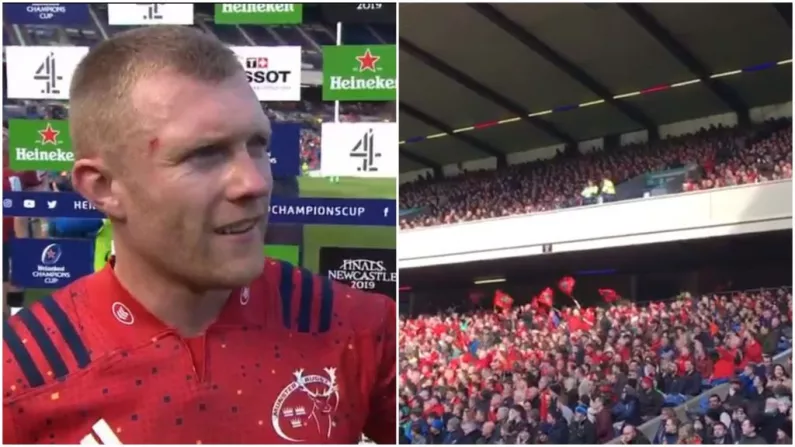 Hero Earls Pays Tribute To Travelling Fans As Munster Progress