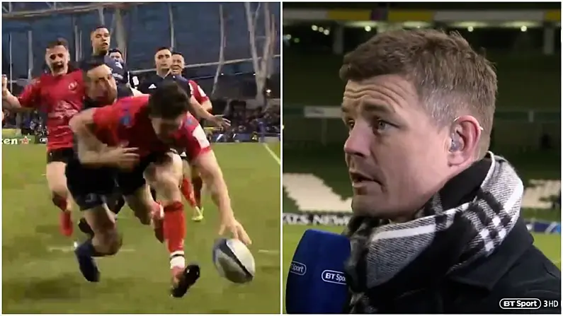 Watch: Brian O'Driscoll Blasts Jacob Stockdale For 'Unforgivable' Error