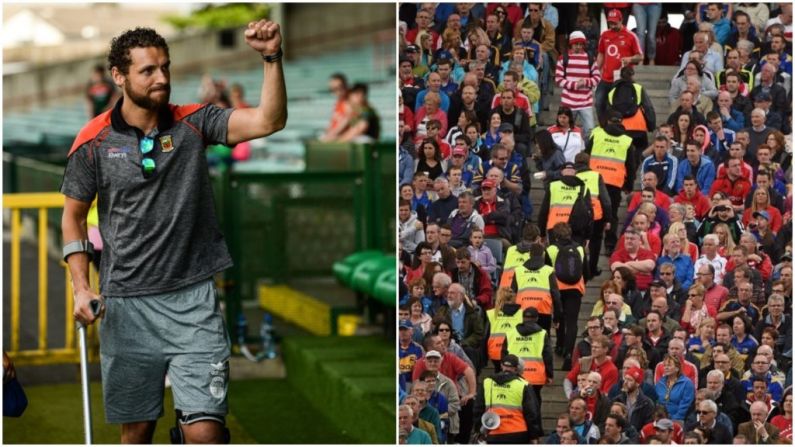 Croke Park Stewards Refused To Let Injured Tom Parsons On The Pitch To Celebrate