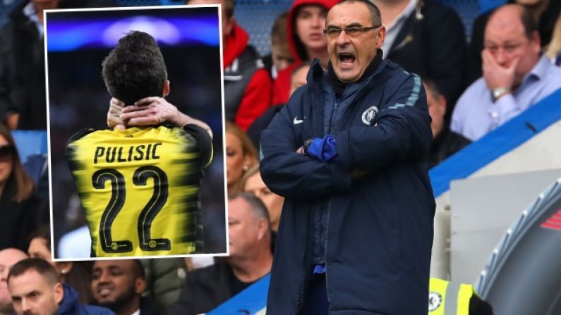 Sarri Didn't Know Chelsea Would Sign Pulisic On Wednesday