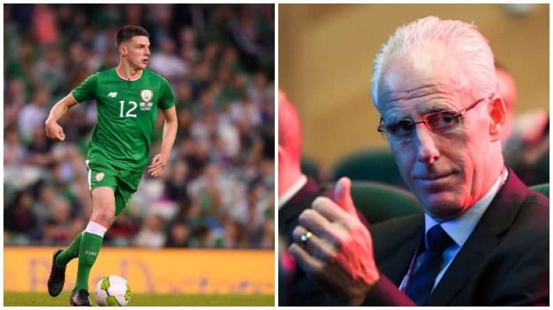 Mick McCarthy Has Sympathy For Declan Rice Over International Decision