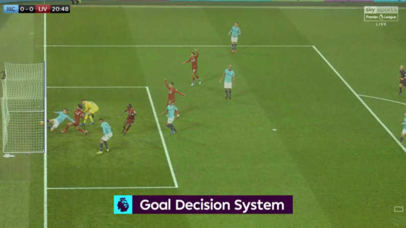 Watch: Liverpool Somehow Don't Score After Calamitous Mix-Up In City Defence