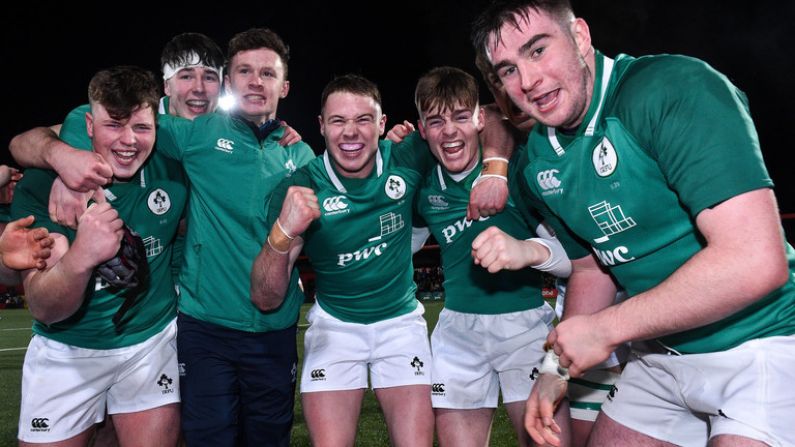 Casey Ruled Out As Ireland U20s Team Named For Scotland Clash