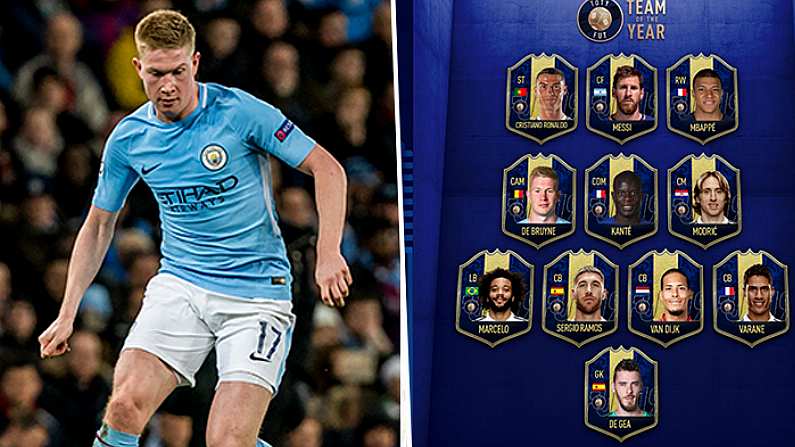 EA Sports Announce FIFA 19 Team Of The Year