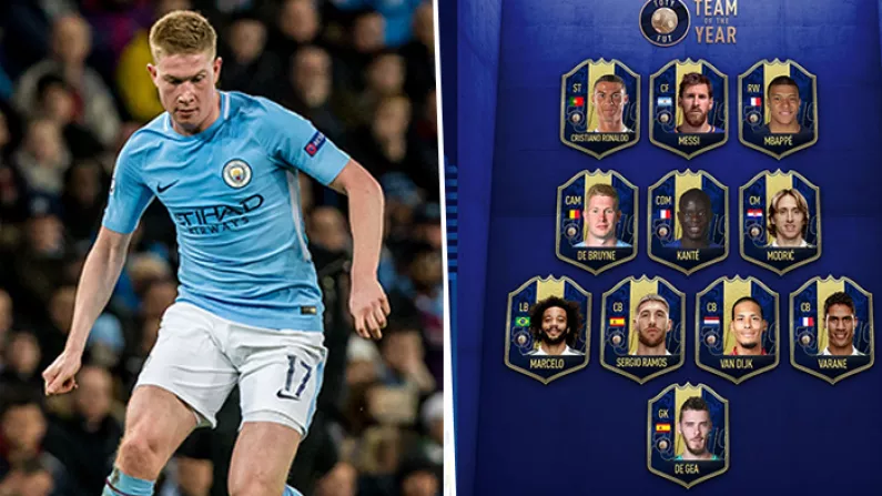 EA Sports Announce FIFA 19 Team Of The Year
