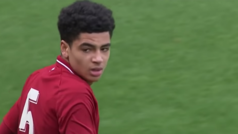 Ki-Jana Hoever Becomes Liverpool's Youngest Player To Feature In FA Cup