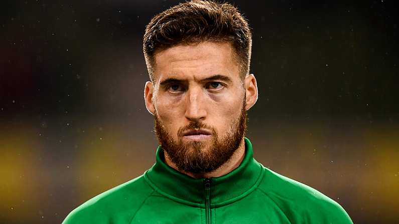 13 October 2018; Matt Doherty of Republic of Ireland during the UEFA Nations League B group four match between Republic of Ireland and Denmark at the Aviva Stadium in Dublin. Photo by Stephen McCarthy/Sportsfile